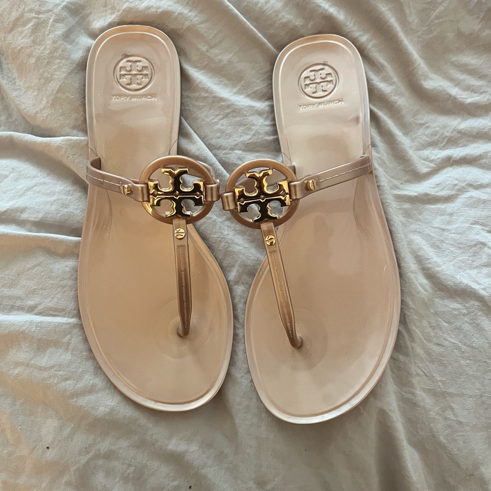Tory Burch size 8 jelly sandals